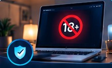 Ordinateur portable avec contenu 18+ bloqué